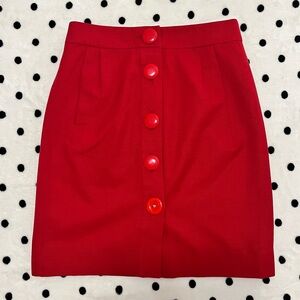 Kate Spade Botton-Front Pencil Skirt Size 6